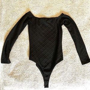 Off the shoulder bodysuit